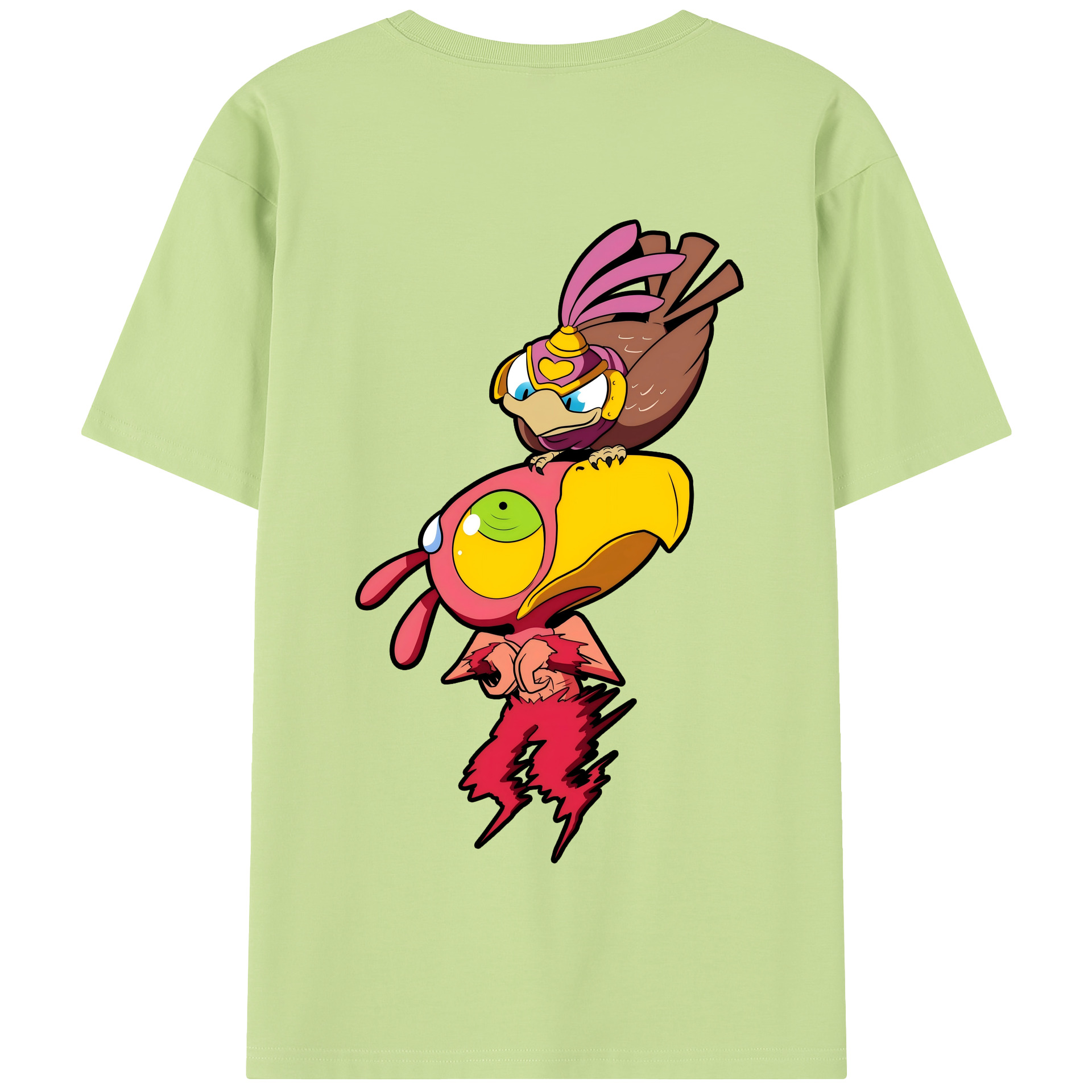 （画像用） ジョジョの奇妙な冒険 JoJo's Bizarre Adventure 綿100％半袖Tシャツ（背面プリント）